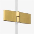 New Trendy Nesta kabina prostokątna 1200x900x2000 mm gold brushed