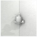 New Trendy Eventa kabina prostokatna lewa chrom 90x80x200 cm