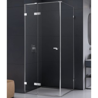 New Trendy Eventa kabina prostokątna 1000x1000x2000 mm chrom