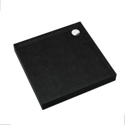 Schedpol Cameron brodzik kwadratowy blackstone 90x90cm