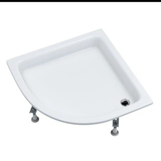 Schedpol Zefir brodzik półokrąły 90x90cm