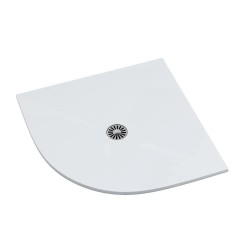 Schedpol DELUXE brodzik półokrągły 90x90cm