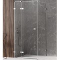 New Trendy Avexa kabina prostokątna 1100x1000x2000 mm chrom