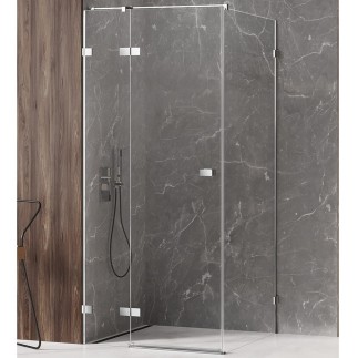New Trendy Avexa kabina prostokątna 1100x1000x2000 mm chrom