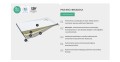 Schedpol Corrina New brodzik prostokątny 75x150cm-przekrój