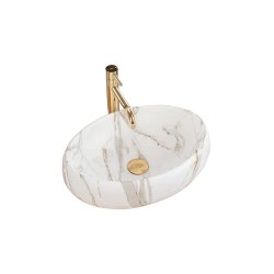 Rea Linda lava matt umywalka nablatowa