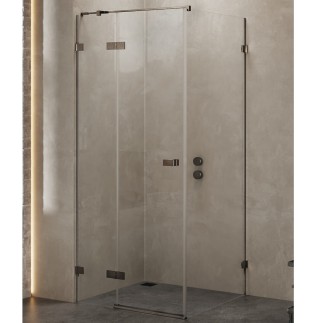 New Trendy Avexa kabina kwadratowa 800x800x2000mm grafit