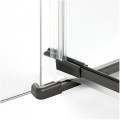 New Trendy Avexa kabina kwadratowa 800x800x2000mm grafit