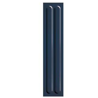 Paradyż Monpelli navy cegiełka str D połysk płytka ścienna 6,5X29,8