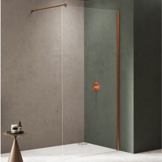 New Trendy Nesta kabina walk-in 1300x2000 mm copper brushed