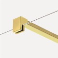 New Trendy Nesta kabina walk-in 700x2000 mm gold brushed