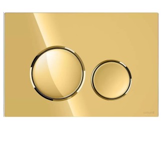 Cersanit przycisk luna złoty błyszczący