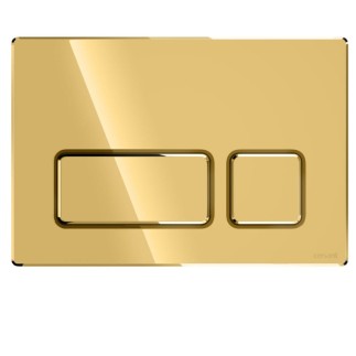 Cersanit przycisk spłukujący block złoty błyszczący