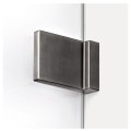 New Trendy Avexa kabina walk-in gunmetal brushed 140x200 cm