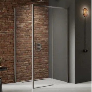New Trendy Prime kabina prostokątna 1200x800x2000 mm gunmetal brushed
