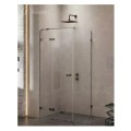 New Trendy Avexa grunmetal brushed 1D prawa 100x90