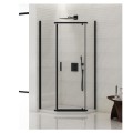 New Trendy New Komfort kabina piąciokątna black 100x80x195