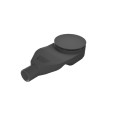 New Trendy Thino syfon brodzikowy niski black fi 90