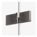 New Trendy Avexa grunmetal brushed 1D prawa 100x90