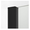 New Trendy New Modus ścianka prysznicowa walk-in black szprosy 90x200