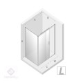 New Trendy Prime kabina prysznicowa lewa chrom 120x90x200