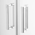 New Trendy Suvia kabina półokrągła R-55 800x800x2010mm chrom z brodzikiem Maro biały