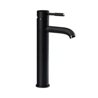 VALVEX Vegane NERO bateria umywalkowa stojąca, chrom/czarna