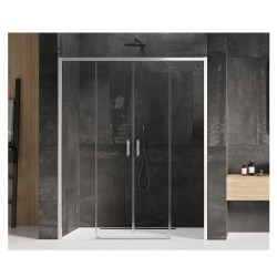 New Trendy Prime drzwi wnękowe chrom 170/200