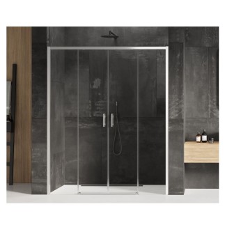 New Trendy Prime drzwi wnękowe chrom 170/200