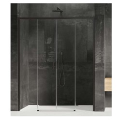 New Trendy Prime drzwi wnękowe przesuwne black 140x200