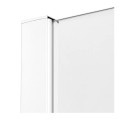 New Trendy Modus ścianka prysznicowa walk-in white kratka 90x200