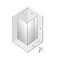 New Trendy Avexa kabina prostokątna black 120x100x200