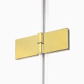 New Trendy Avexa kabina prostokątna 900x800x2000 mm gold brushed