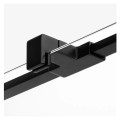 New Trendy Avexa ścianka prsznicowa walk-in black 110x200