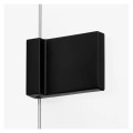 New Trendy Avexa kabina prostokątna black 120x100x200