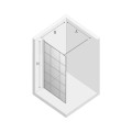 New Trendy Modus ścianka prysznicowa walk-in white kratka 90x200