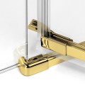 New Trendy Avexa kabina prostokątna 900x800x2000 mm gold brushed