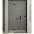 New Trendy Reflexa drzwi wnękowe black prawe 140/200