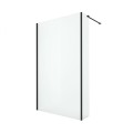 New Trendy Modus ścianka prysznicowa walk-in black 110/200