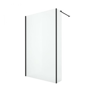New Trendy Modus ścianka prysznicowa walk-in black 110/200