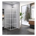 New Trendy Superia kabina prostokątna white prawa 80x90x195