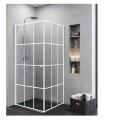 New Trendy Superia kabina kwadratowa white lewa 90x90x195