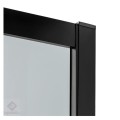 New Trendy New Varia kabina półokrągła black 90x90x190