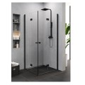 New Trendy Superia kabina kwadratowa black 90x90x195