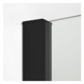 New Trendy Modus ścianka prysznicowa walk-in black 110/200