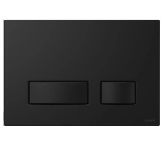 Cersanit przycisk movi II czarny mat