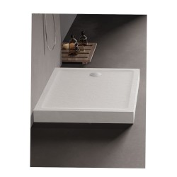 New Trendy Brodzik Mild Stone Akrylowy Prostokątny 140X80X11,5