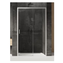 New Trendy Prime drzwi wnękowe prawe chrom 140x200