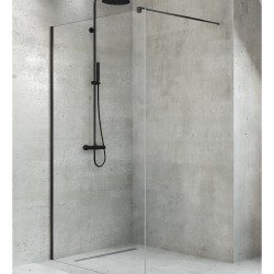 New Trendy Kabina Velio Black Walk-In 70X200cm