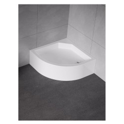 New trendy Brodzik Półokrągły Artus Bez Siedziska 80X80X29cm